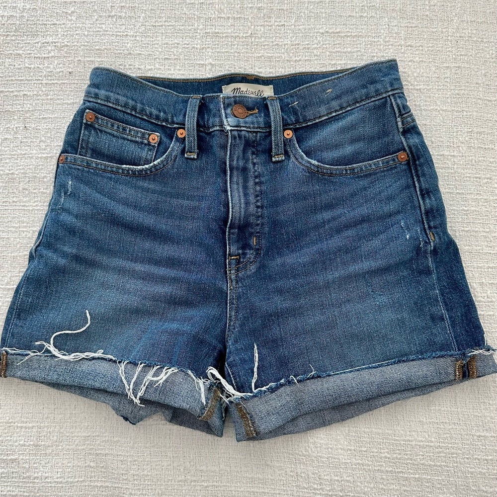 Madewell High-Rise Jean Shorts